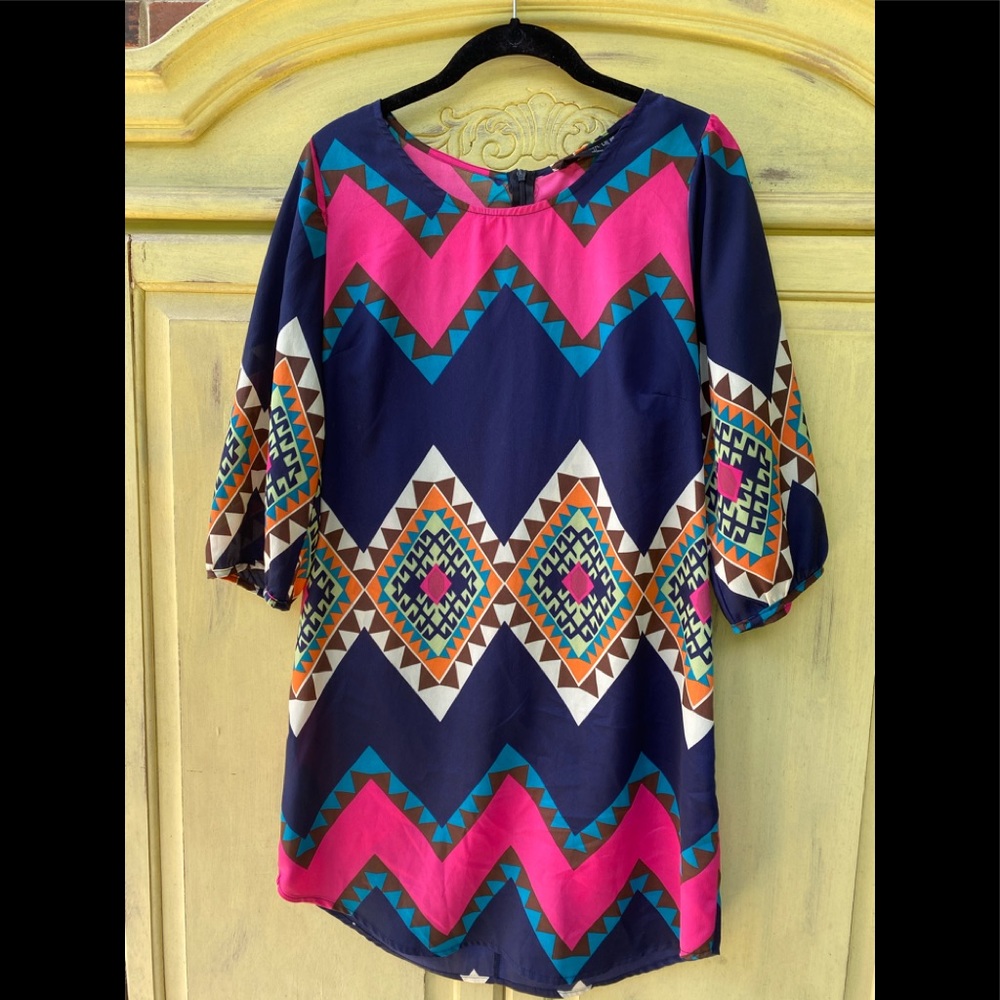 Multi colored dress